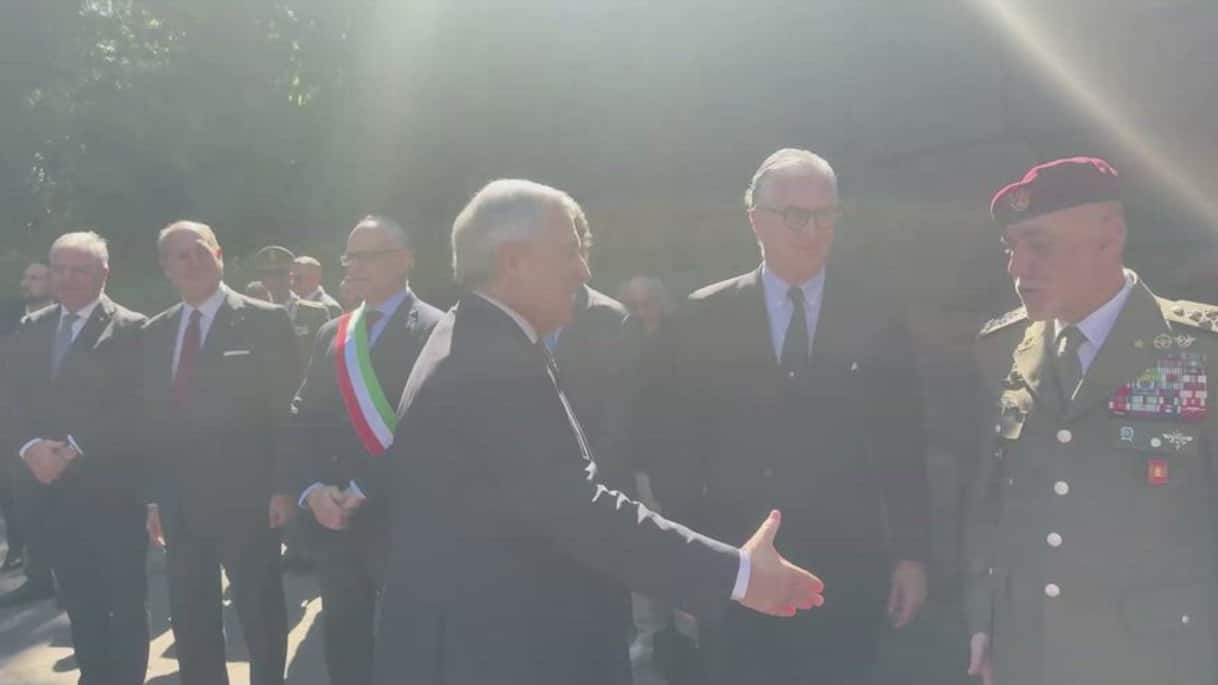 25 aprile, Tajani alle Fosse Ardeatine