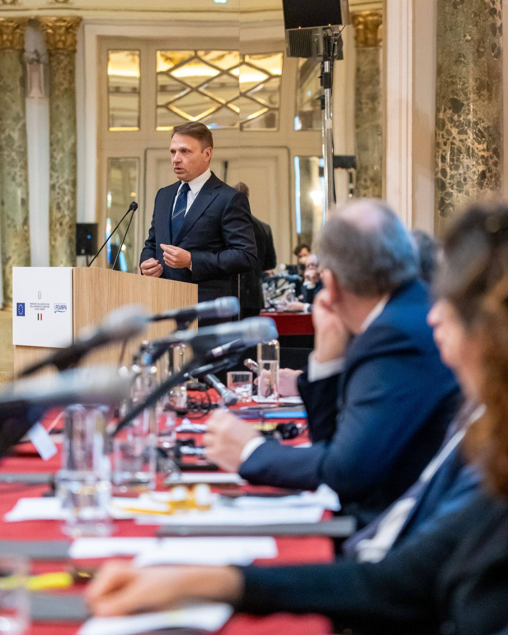 Il ministro Francesco Lollobrigida