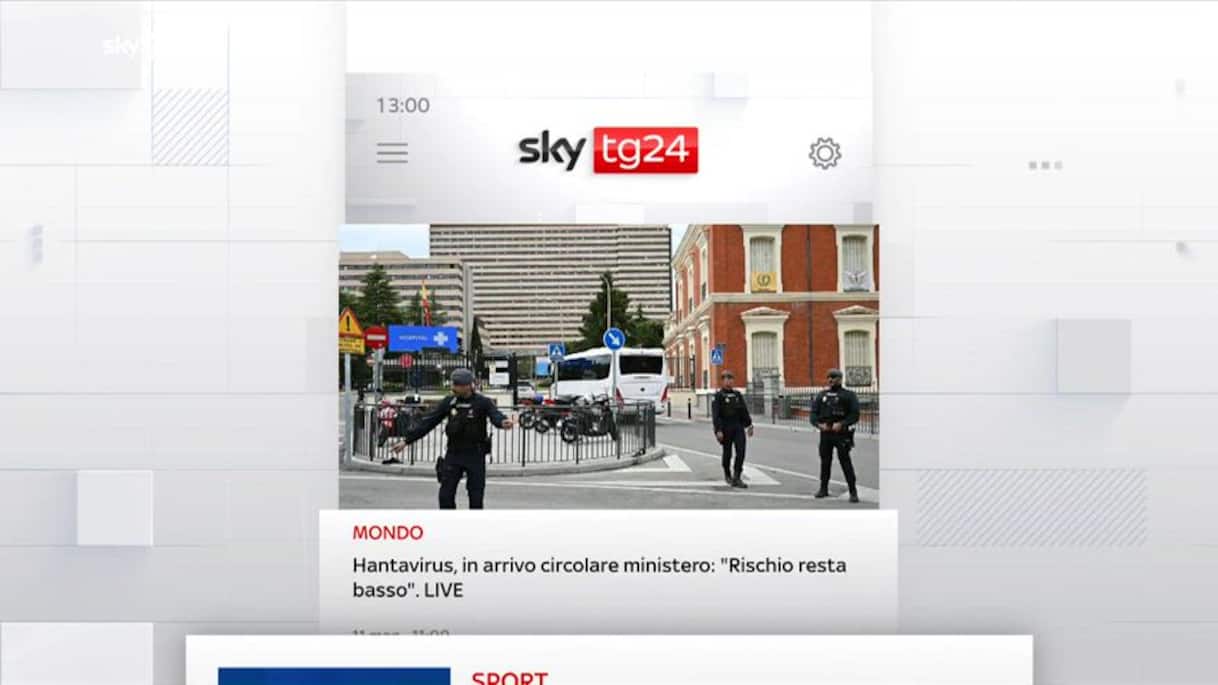 I titoli di Sky TG24 dell'11 maggio: edizione delle 13 | Video Sky TG24