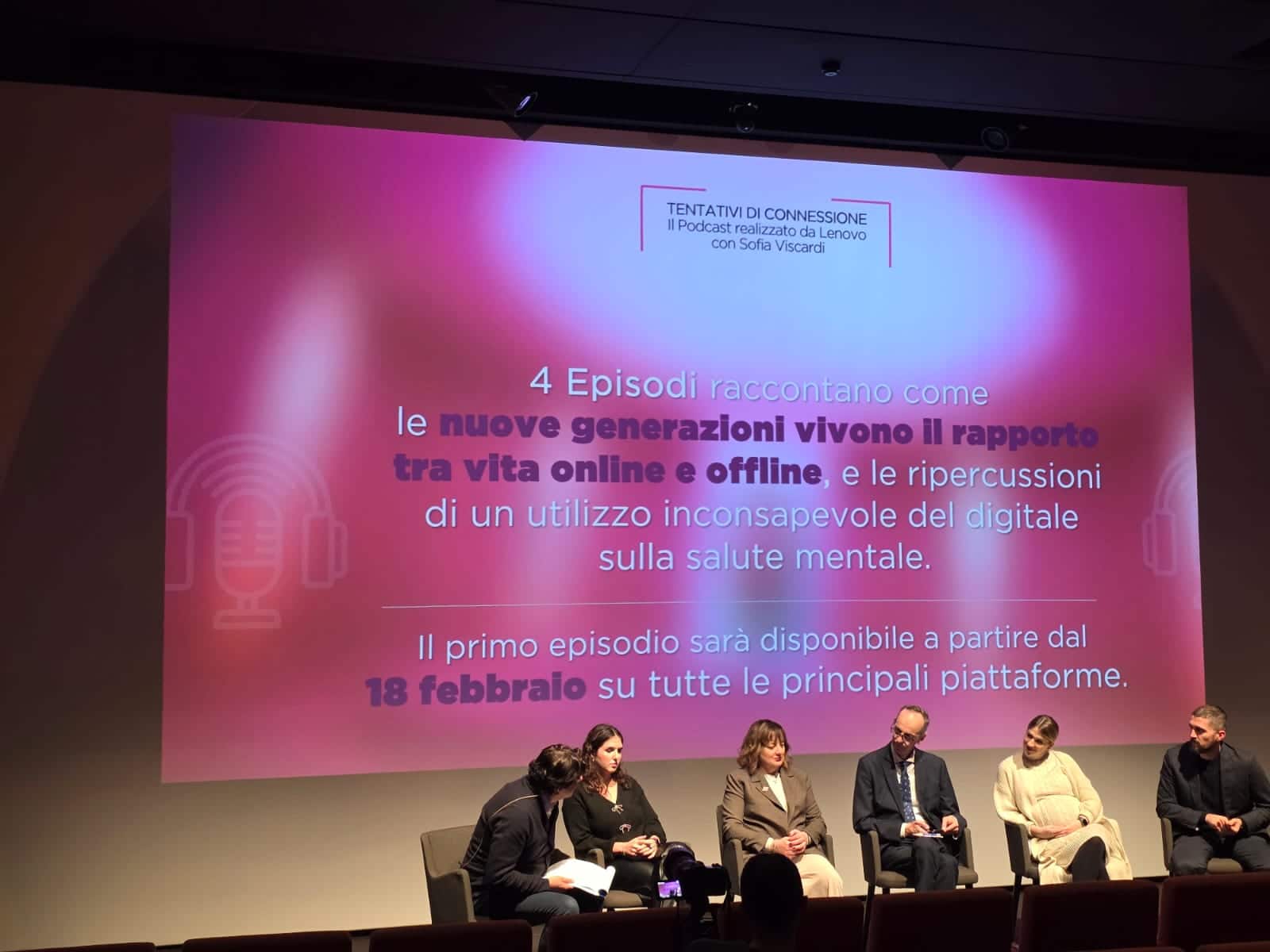 Il podcast di Lenovo con Sofia Viscardi