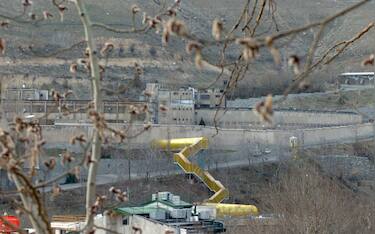 the notorious Evin jail in the north western suburbs of Tehran Iran