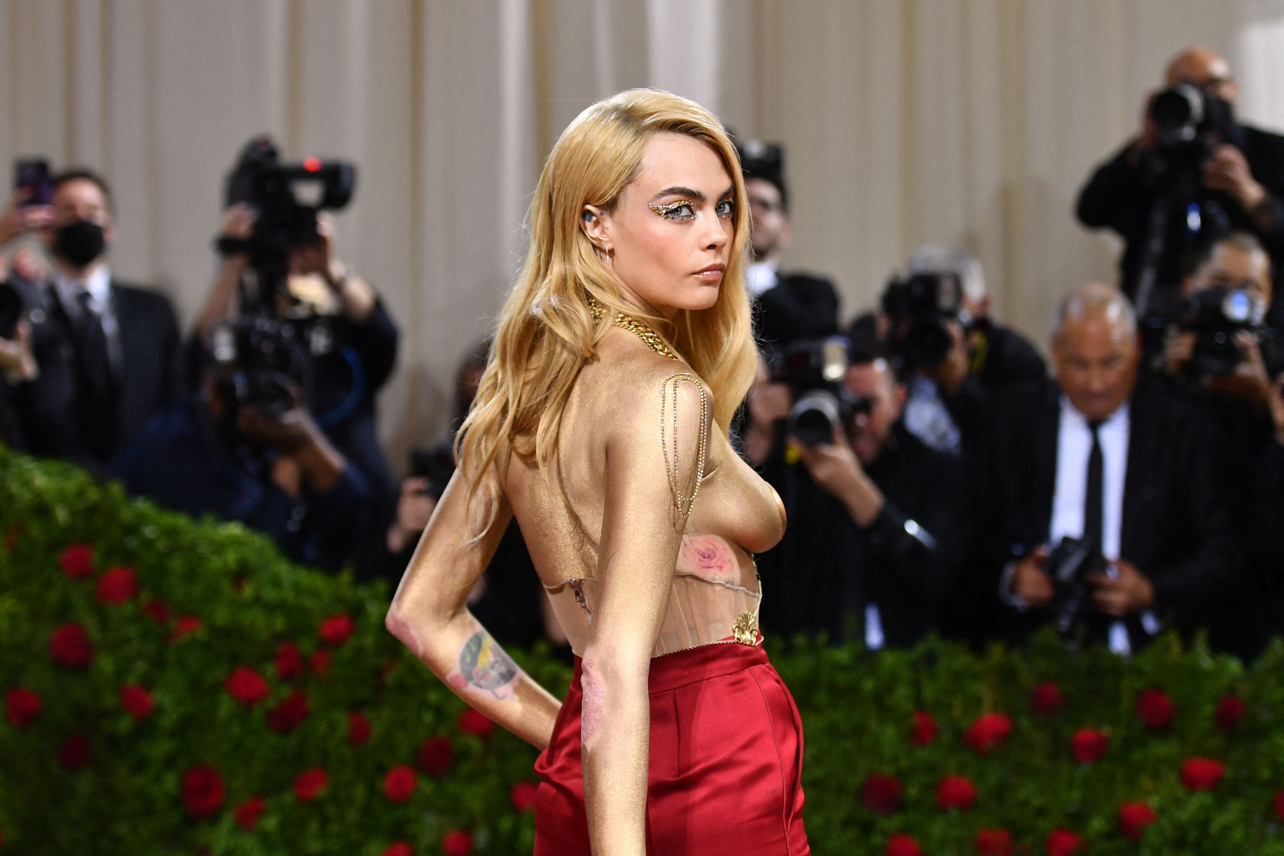 Cara Delevingne al Met Gala 2022