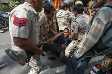 INDIA ELECTION PROTEST