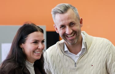 Ulrich Siegmund e la moglie Julia