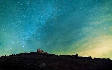 cielo stellato Parco Nazionale di Exmoor, Gran Bretagna