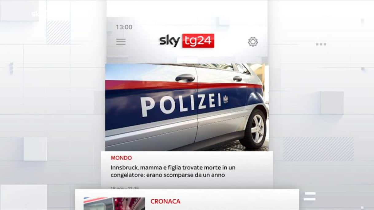 I titoli di Sky TG24 del 18 novembre, edizione delle 13 | Video Sky TG24