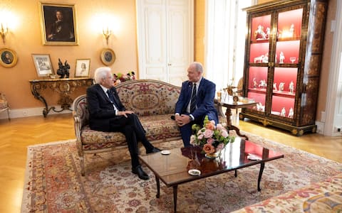 Il Presidente della Repubblica Sergio Mattarella con S.A.S. il Principe, Alberto II di Monaco, in occasione della visita di Stato
(foto di Francesco Ammendola - Ufficio per la Stampa e la Comunicazione della Presidenza della Repubblica)