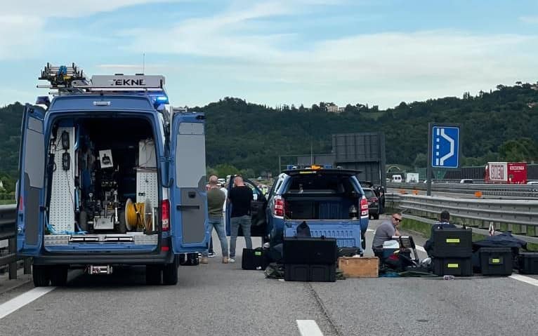 Il luogo del ritrovamento del corpo di Vasiljevic