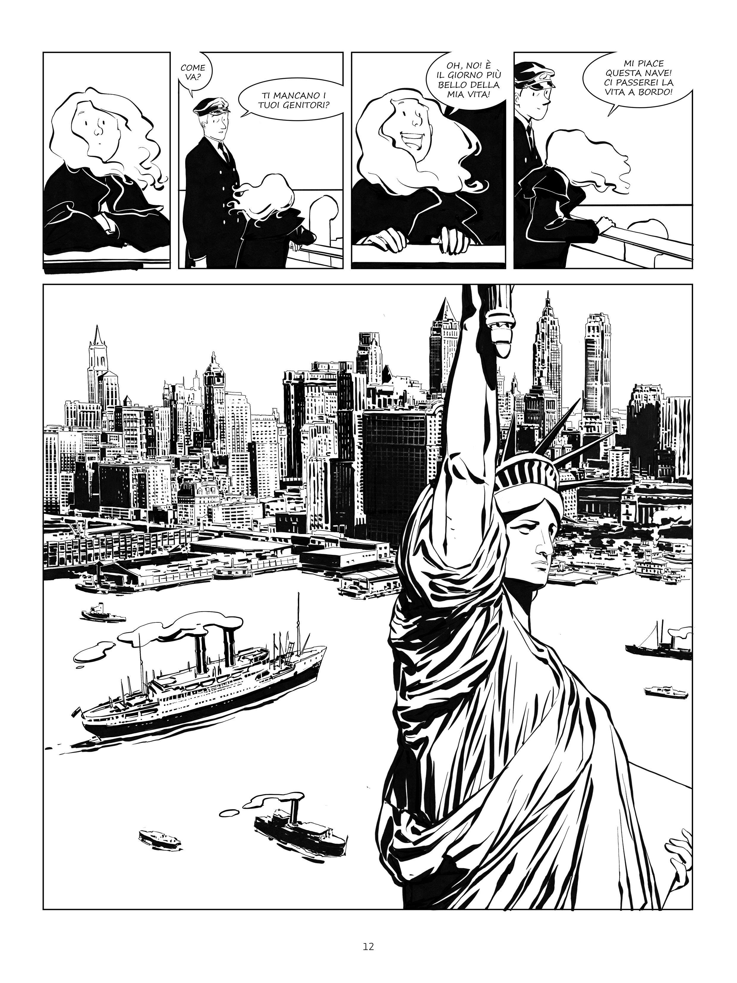 Una tavola tratta da Joe La Pirata di Hubert e Virginie Augustin