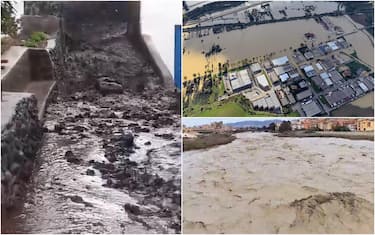 maltempo piogge frane 