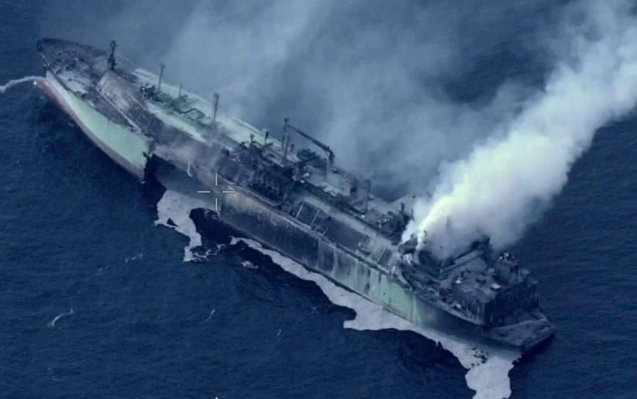 Nave russa alla deriva