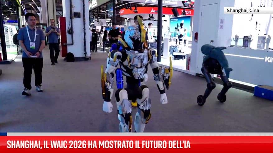 Shanghai, il WAIC 2026 ha mostrato il futuro dell'IA