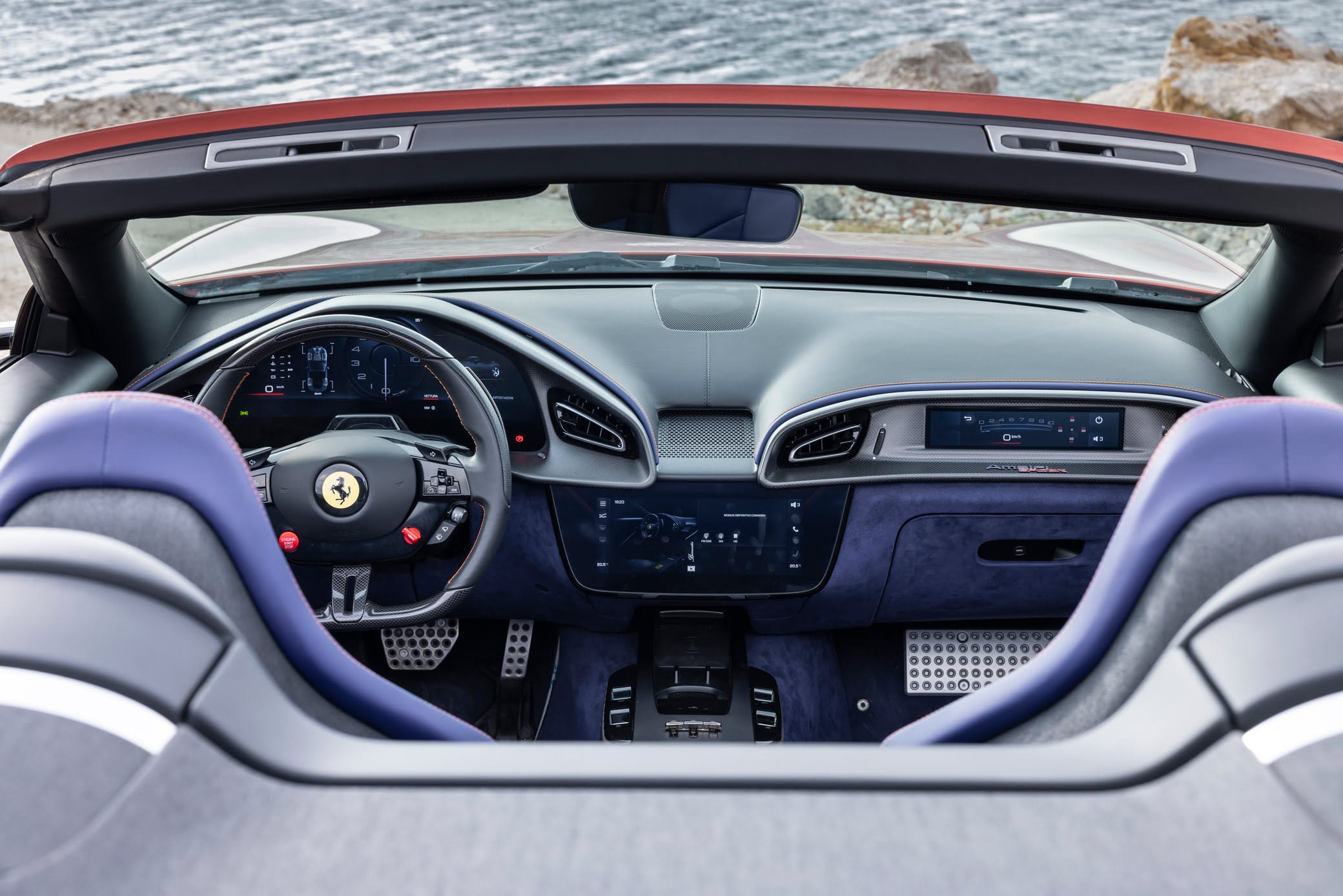 Ferrari Amalfi Spider interni
