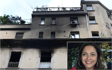 appartamento bruciato a milano e sueli barbosa
