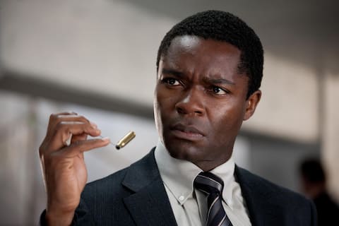 Stills from "One Shot"