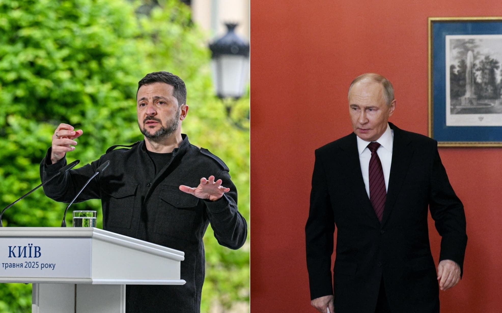 Zelensky / Putin 