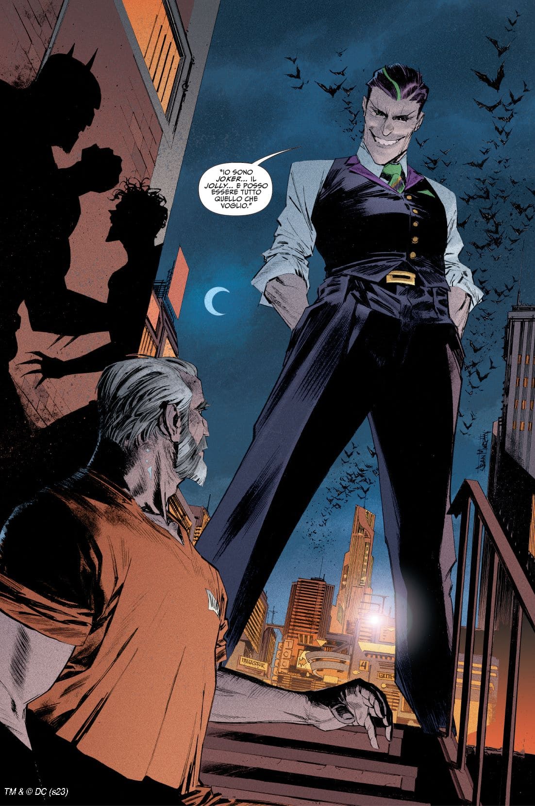 Una tavola di Batman: Cavaliere Bianco Beyond di Sean Gordon Murphy