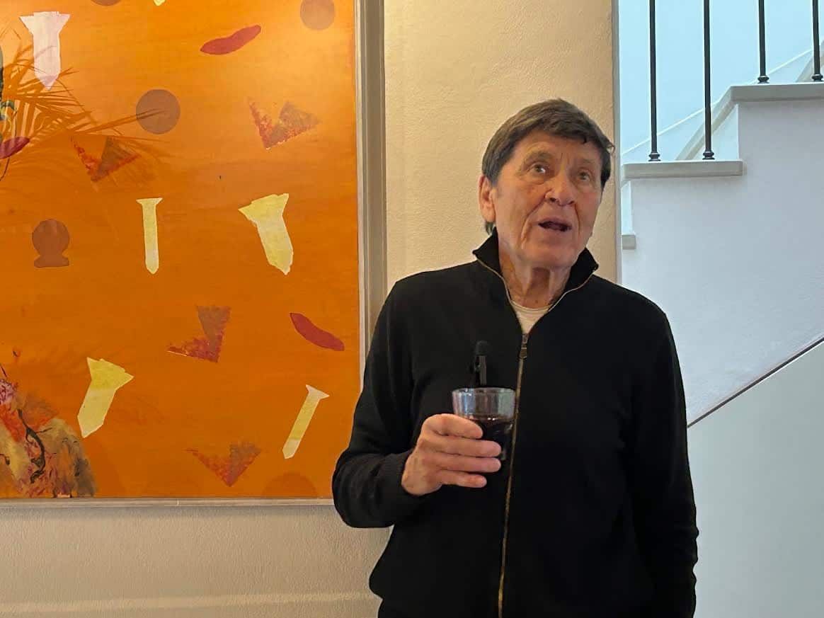Gianni Morandi a casa sua parla del Tour