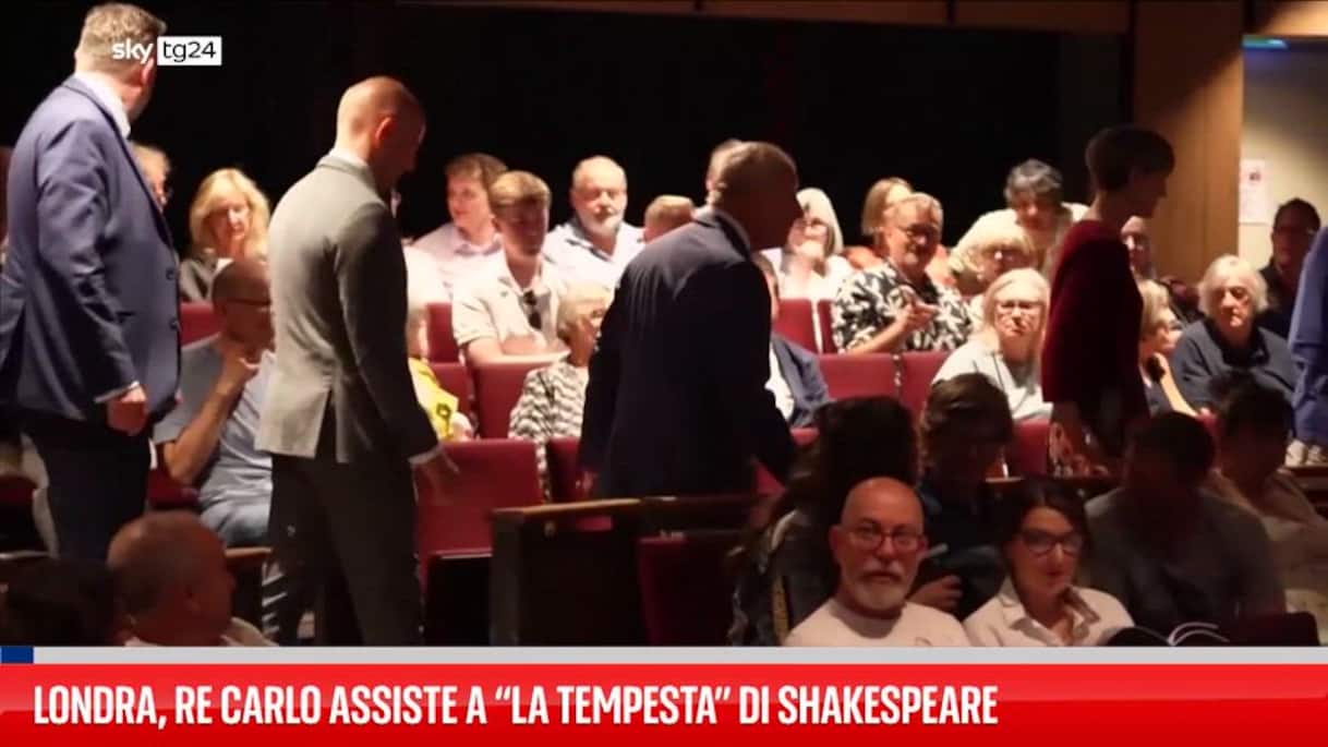 King Charles Attends Shakespeare’s The Tempest