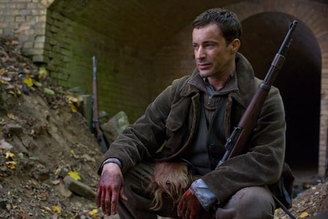 Gedeon Burkhard plays Cpl. Wilhelm Wick in INGLOURIOUS BASTERDS.