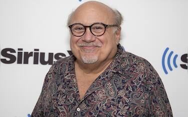 NEW YORK, NEW YORK - SEPTEMBER 06: Danny DeVito visits SiriusXM Studio on September 06, 2022 in New York City. (Photo by Santiago Felipe/Getty Images)