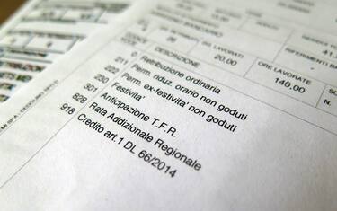 Milano, 21/10/2014  -   Modulistica - nella foto: contributi TFR