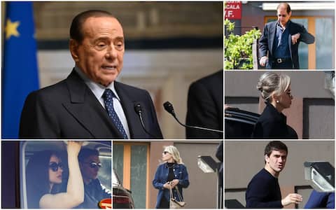 berlusconi visite