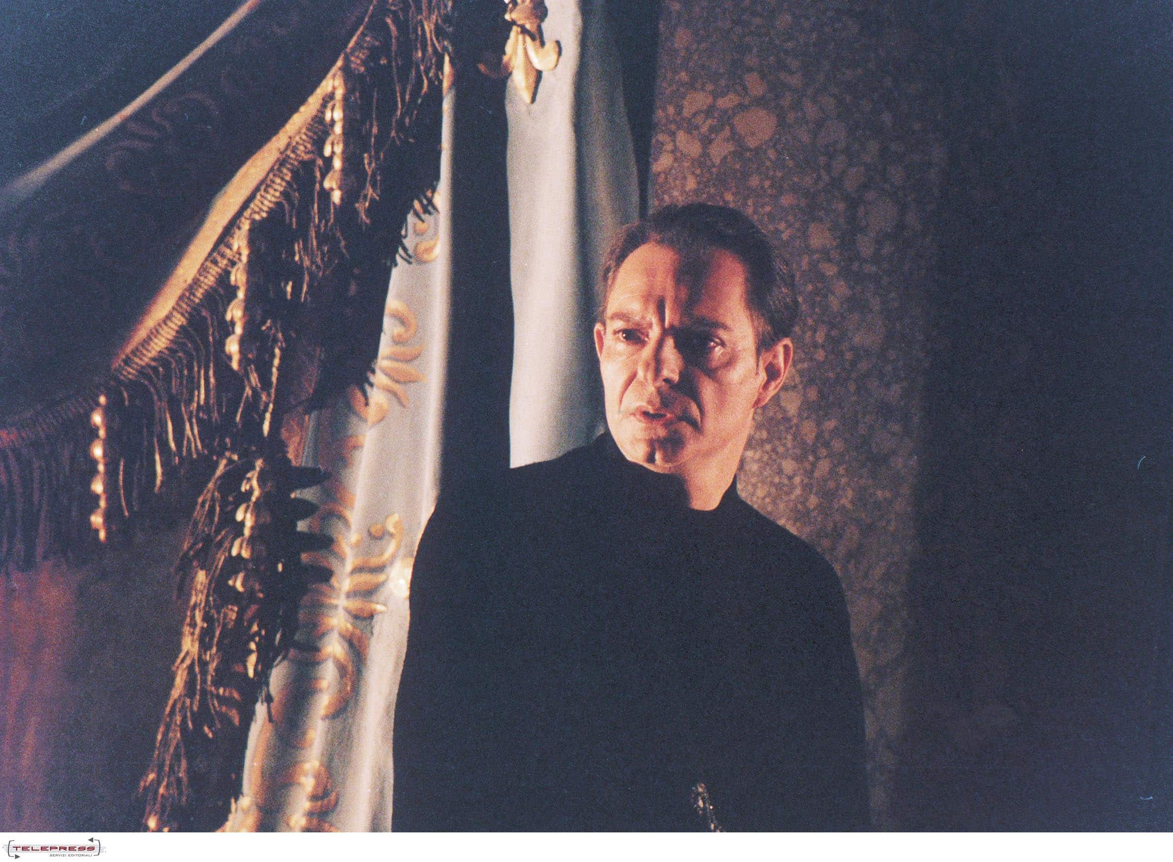 Enzo Moscato sul set di Embargos