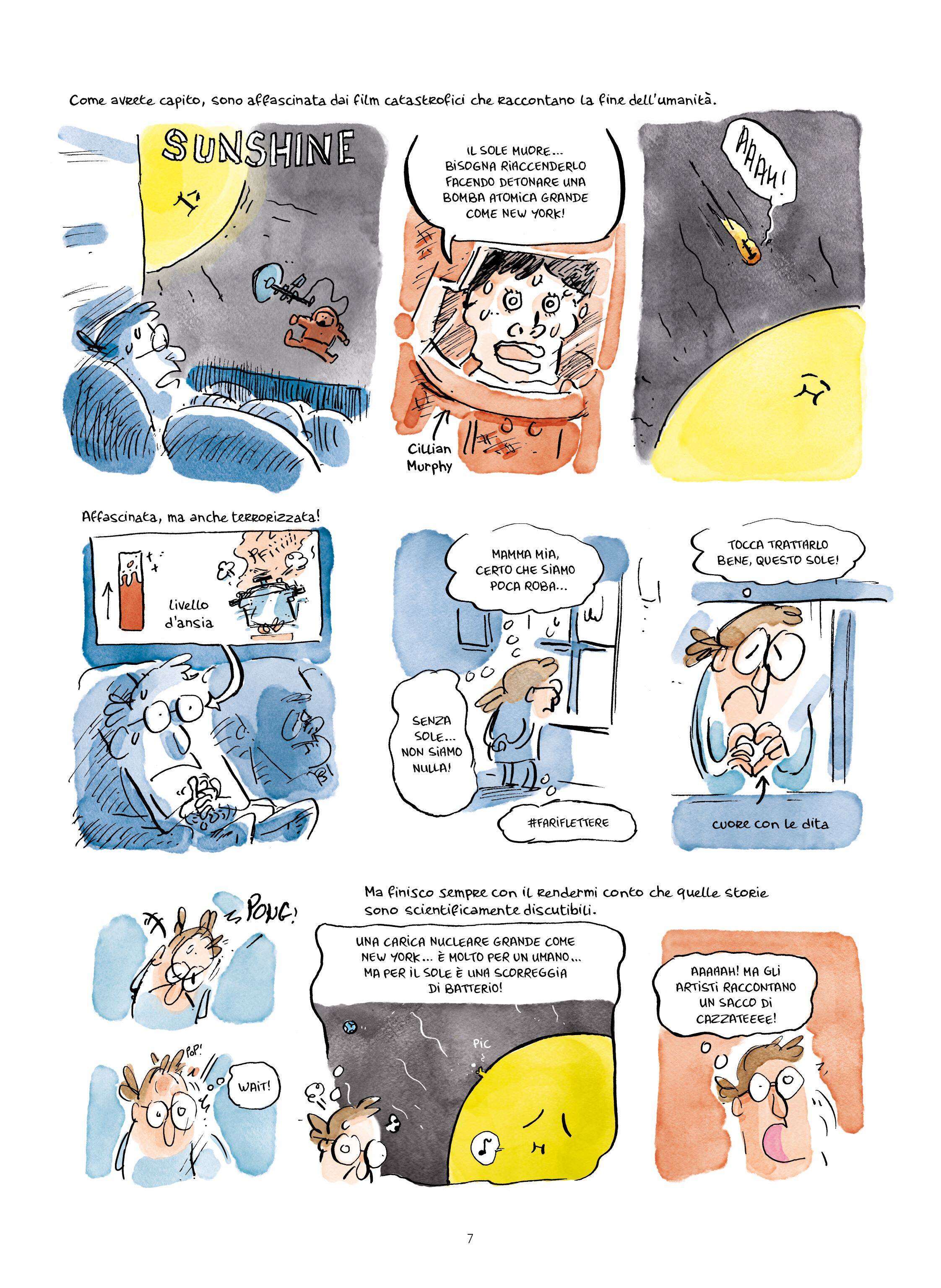 Una tavola tratta da "I nostri mondi perduti" di Marion Montaigne (BAO Publishing)