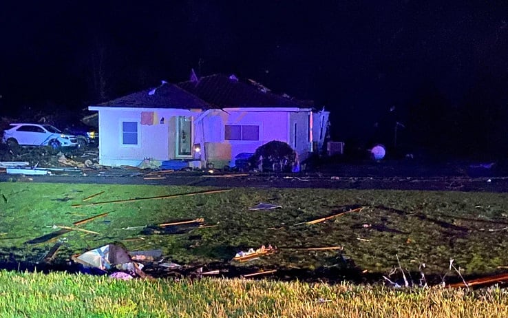Tornado in  Mississippi