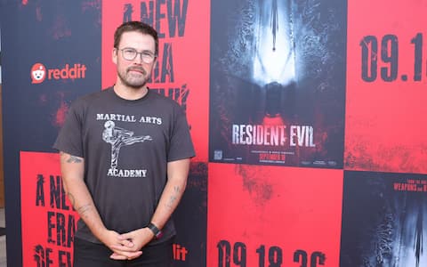 LOS ANGELES, CALIFORNIA - SEPTEMBER 01: Zach Cregger seen at Reddit "Resident Evil" Special Screening at The Grove on September 01, 2026 in Los Angeles, California. (Photo by Stewart Cook/Sony Pictures Via Getty Images)
