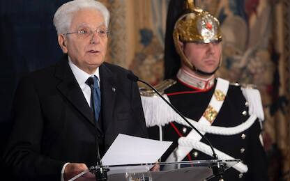 Roma - Il Presidente Sergio Mattarella in occasione della cerimonia per lo scambio degli auguri di fine anno con i Rappresentanti delle Istituzioni, delle Forze Politiche e della Società Civile , oggi 17 dicembre 2024
(Foto di Paolo Giandotti - Ufficio per la Stampa e la Comunicazione della Presidenza della Repubblica)