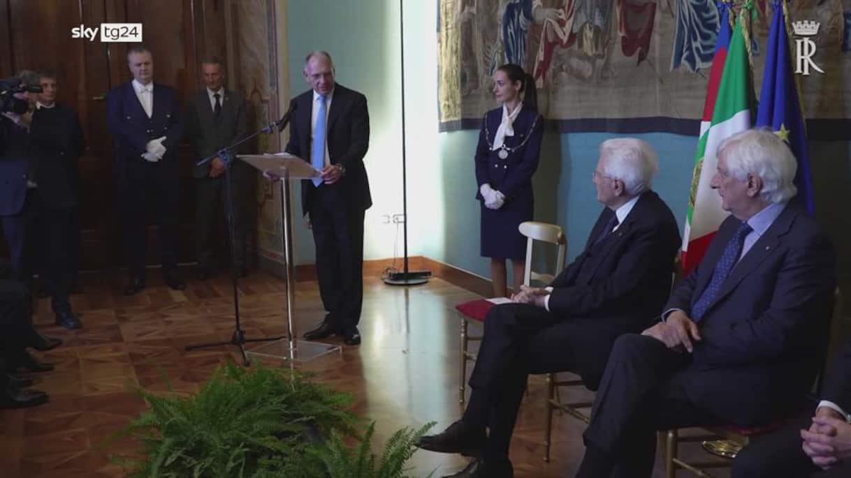 Mattarella riceve gli studenti vincitori del Premio Leonardo