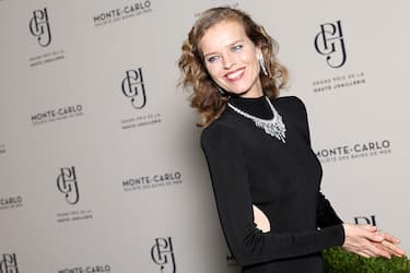 MONACO, MONACO - OCTOBER 25: (EDITOR'S NOTE : NO TABLOIDS WEB & PRINT, NO DAILY MAIL, NO DAILY MAIL GROUP, NO BILD, NO CHI, NO VOICI, NO CLOSER) Eva HerzigovÃ¡ attends the 1st Grand Prix De La Haute Joaillerie on October 25, 2025 in Monaco, Monaco. (Photo by Pascal Le Segretain/Getty Images)