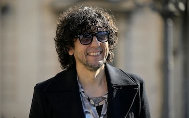 Ermal Meta al Quirinale per incontrare il Presidente Sergio Mattarella, Roma, 14 febbraio 2026. ANSA/RICCARDO ANTIMIANI