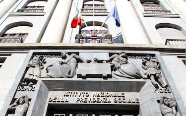 INPS (Istituto Nazionale della Previdenza Sociale) building in Milan, Italy