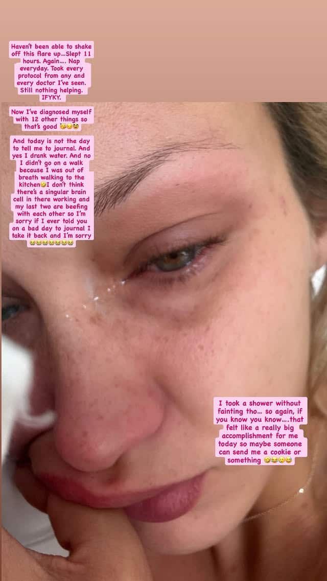 La story condivisa da Bella Hadid