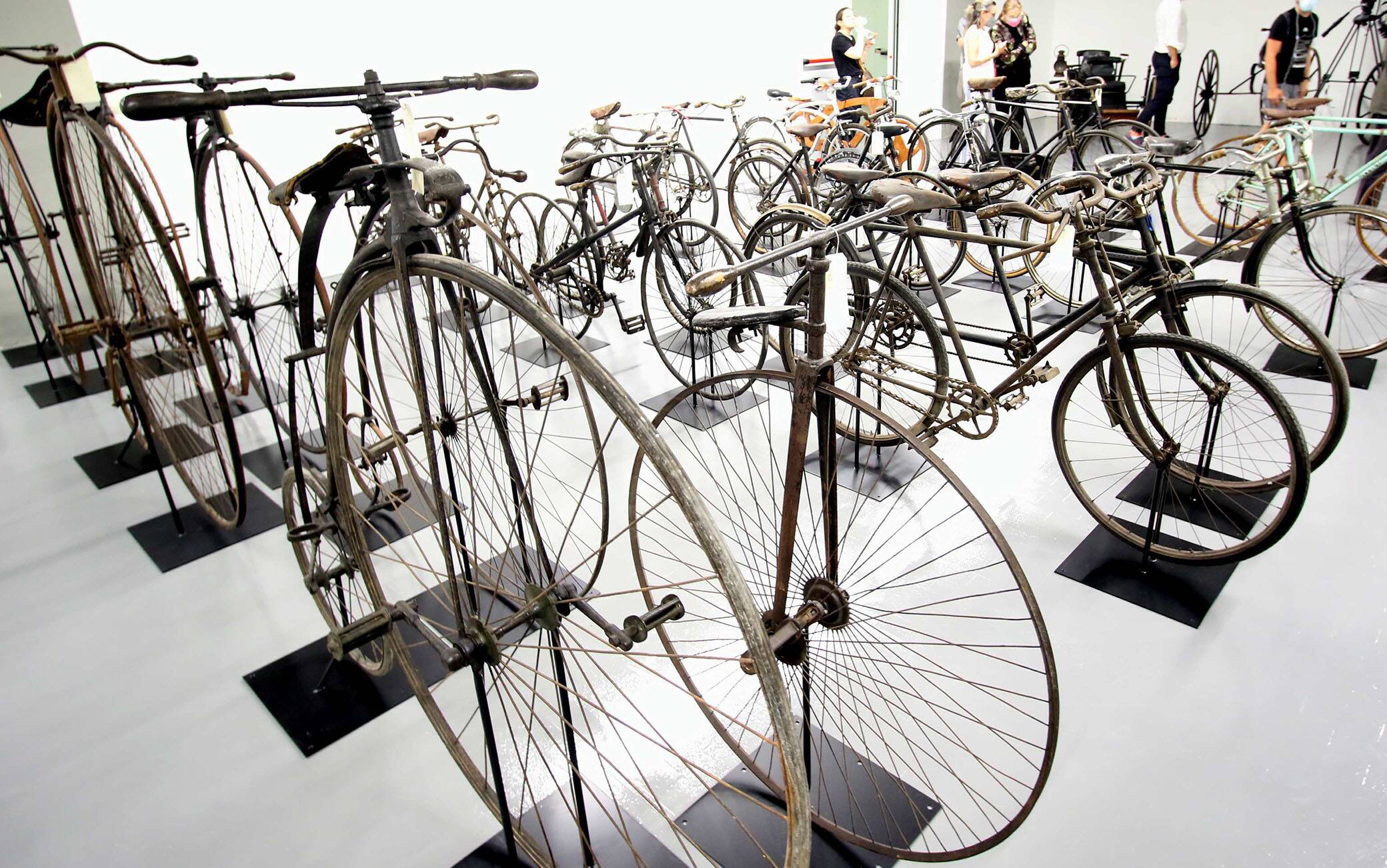 MILANO 19072021 MUSEO NAZIONALE SCIENZA E SCIENZA E TECNOLOGIA LEONARDO DA VINCI IL DIRETTORE FIORENZO GALLI E MARCO IEZZI PRESENTANO APERTURA AL PUBBLICO PER LA PRIMA VOLTA DEI DEPOSITIFOTO ANSA / PAOLO SALMOIAGO