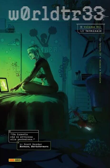James Tynion IV, Fernando Blanco e Jordie Bellaire, W0rldtr33 (volume 1), Panini Comics, 168 pagine a colori, cartonato, 22 euro