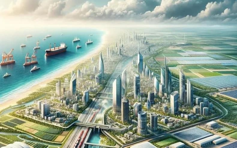 Come potrebbe apparire Gaza nel 2035