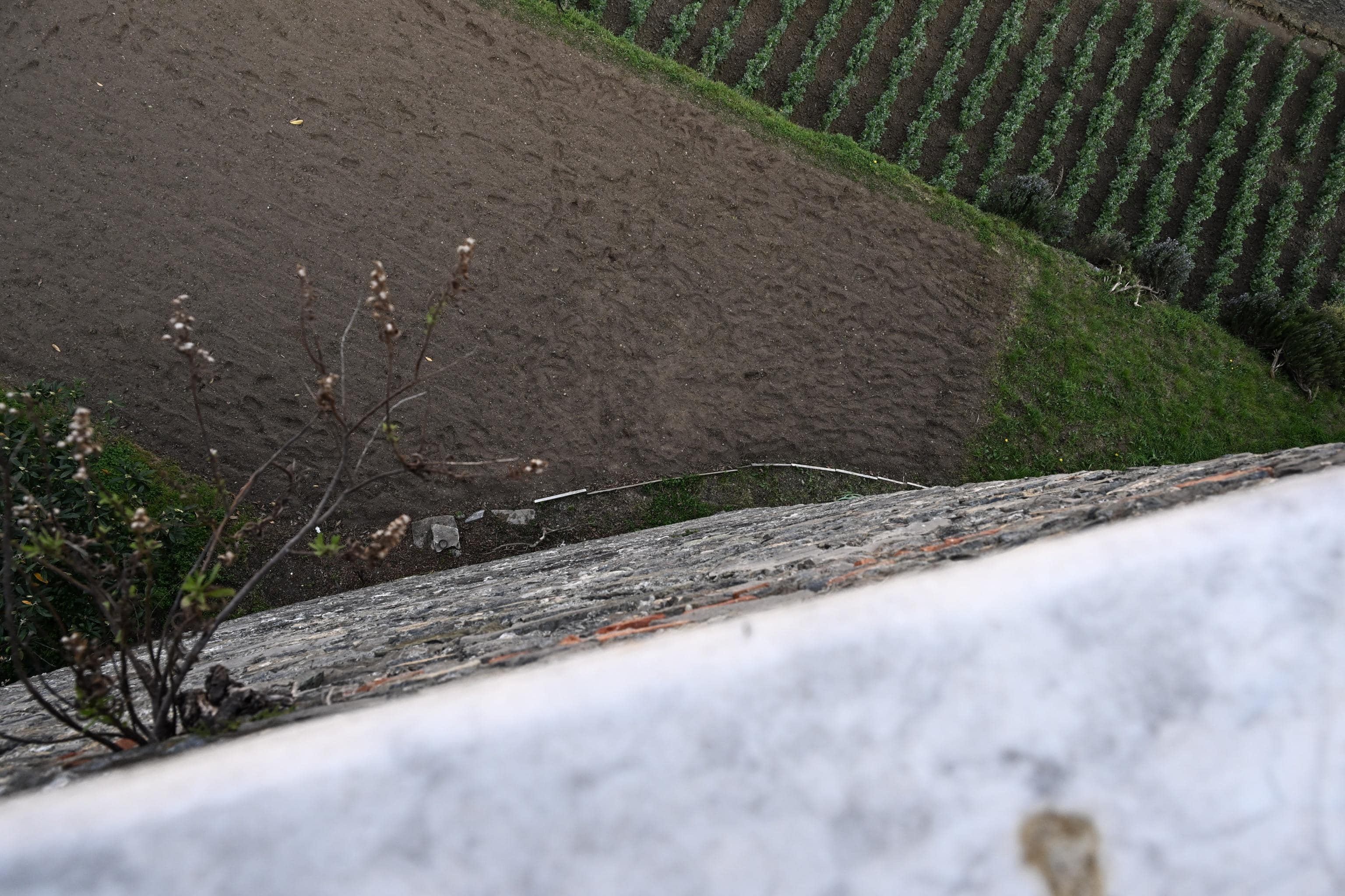 È cosciente e respira autonomamente ma resta in osservazione in terapia intensiva la ragazzina di 13 anni caduta da un muraglione questa mattina a Voltri, Genova, 09 marzo 2026.
ANSA/LUCA ZENNARO