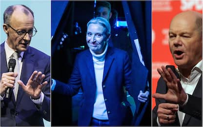 Merz, Weidel e Scholz