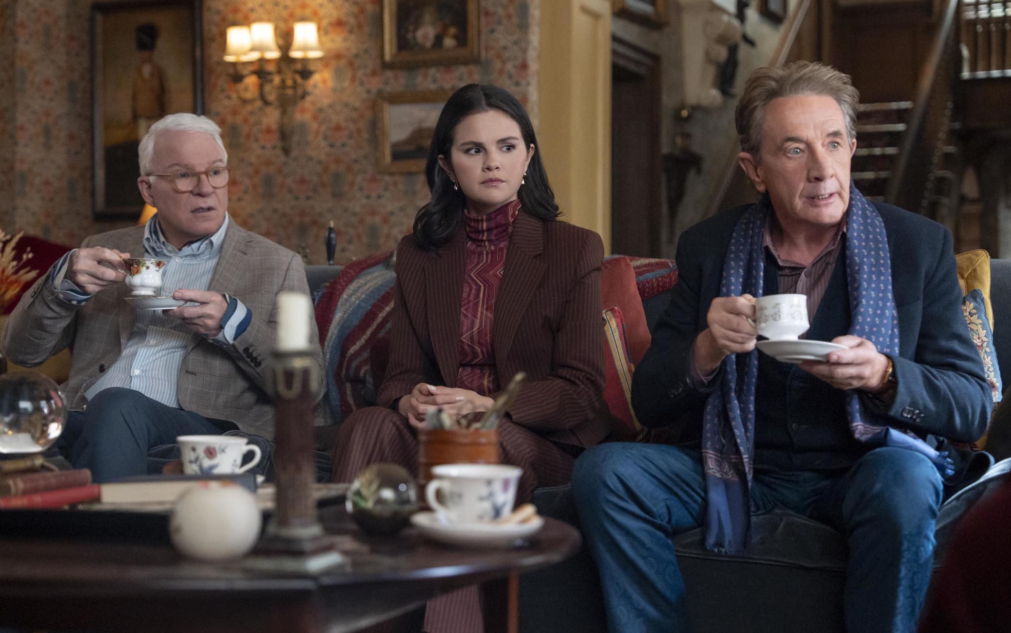 ONLY MURDERS IN THE BUILDING - Season 6 - “First Look” - (Disney/Miya Mizuno)
STEVE MARTIN, SELENA GOMEZ, MARTIN SHORT