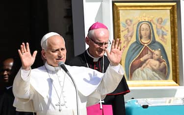 Pope Leo XIV during his pastoral visit in Pavia, Italy, 20 June 2026. ANSA/DANIEL DAL ZENNARO