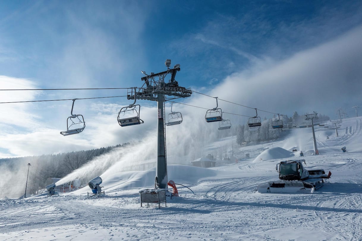 Man Falls from Chairlift – Serious Condition