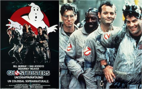T-shirt Ghostbusters acchiappafantasmi originale ufficiale