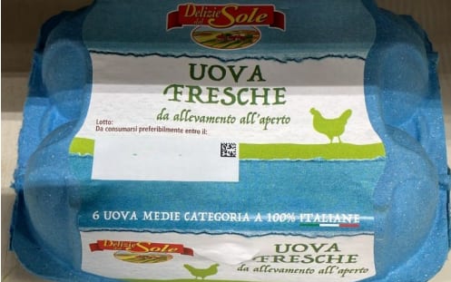 Uova ritirate