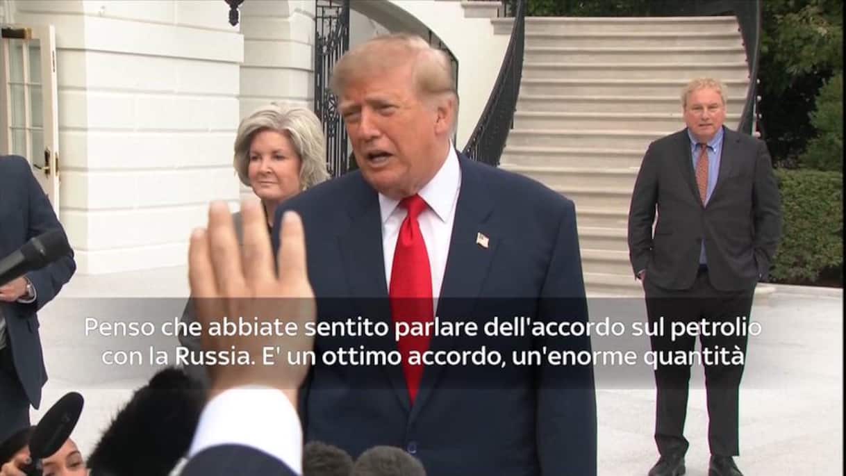 Trump: 'Ringrazio Putin per il massiccio apporto di Diesel' | Video Sky ...