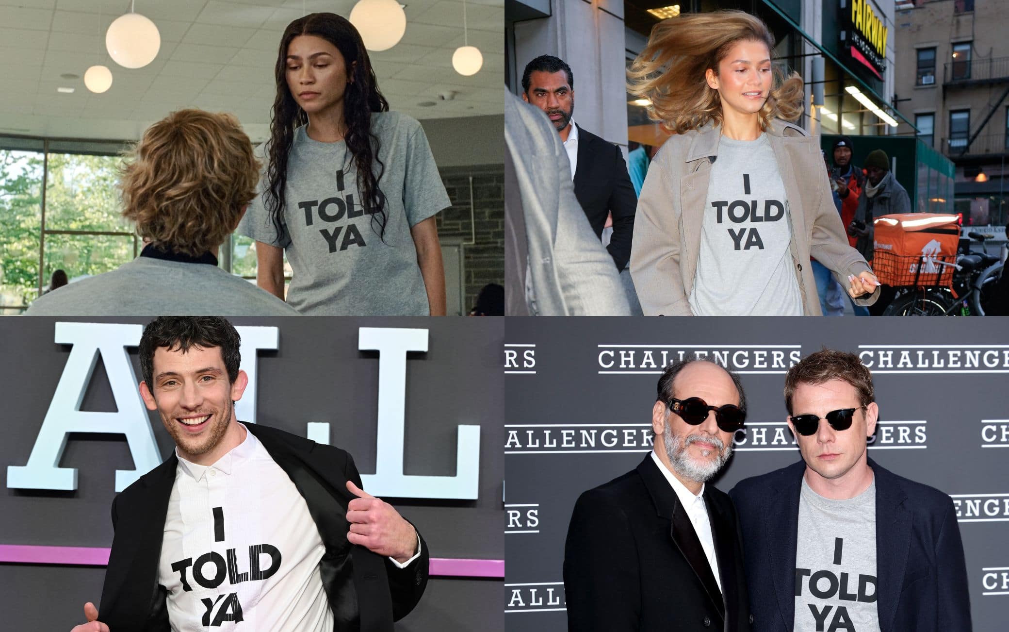 Challengers, la storia della t-shirt 