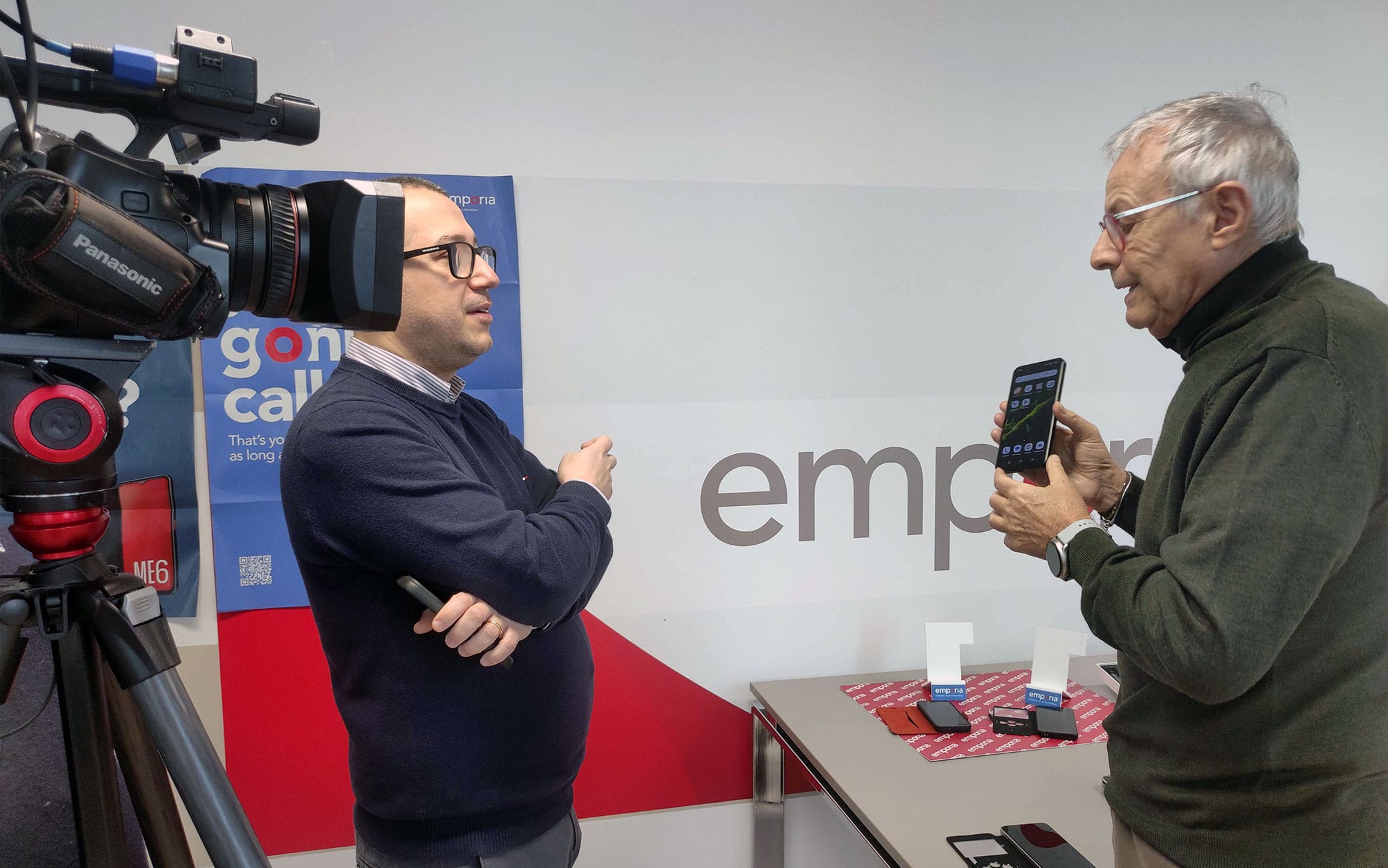 Con Mauro Invernizzi, amministratore delegato di emporia Telecom Italia
